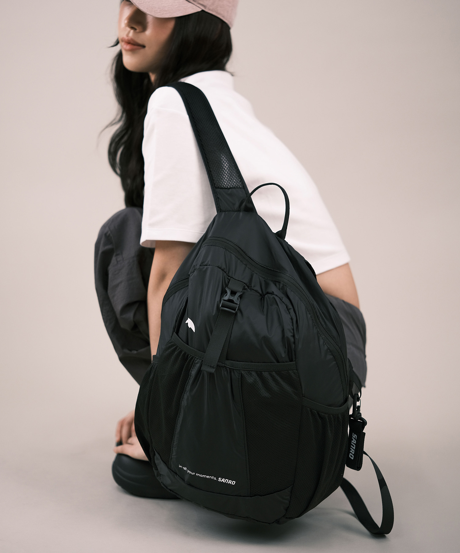 산로 20L 경량 등산가방 남녀공용 가벼운 등산용 배낭 소형 백팩 미니 - 상세 이미지 4
