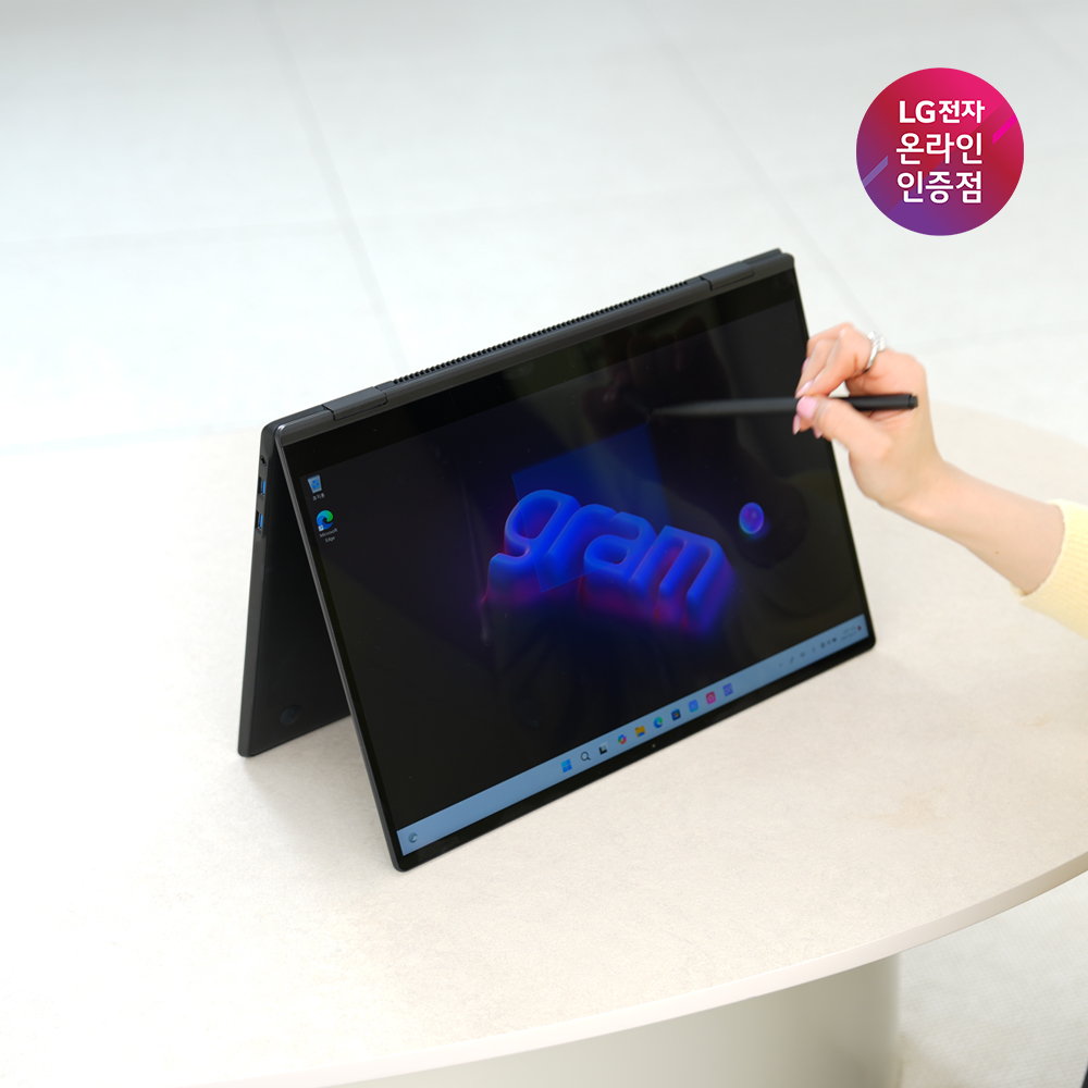 LG그램 프로360 16T90TP-GD7BK 울트라7 32GB 1TB 윈도우11 홈