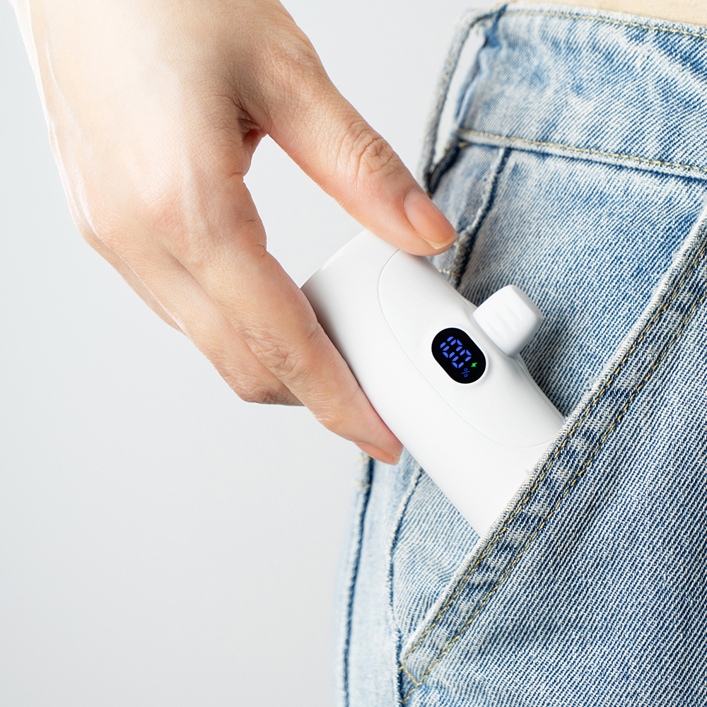 미니 보조배터리 시홈 보조배터리 고속 무선 충전 5000mAh 보조배터리 도킹형 보조배터리