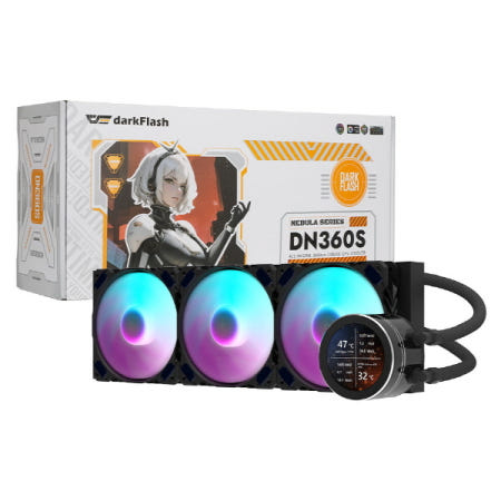 darkFlash NEBULA DN-360S ARGB (블랙) CPU수랭쿨러