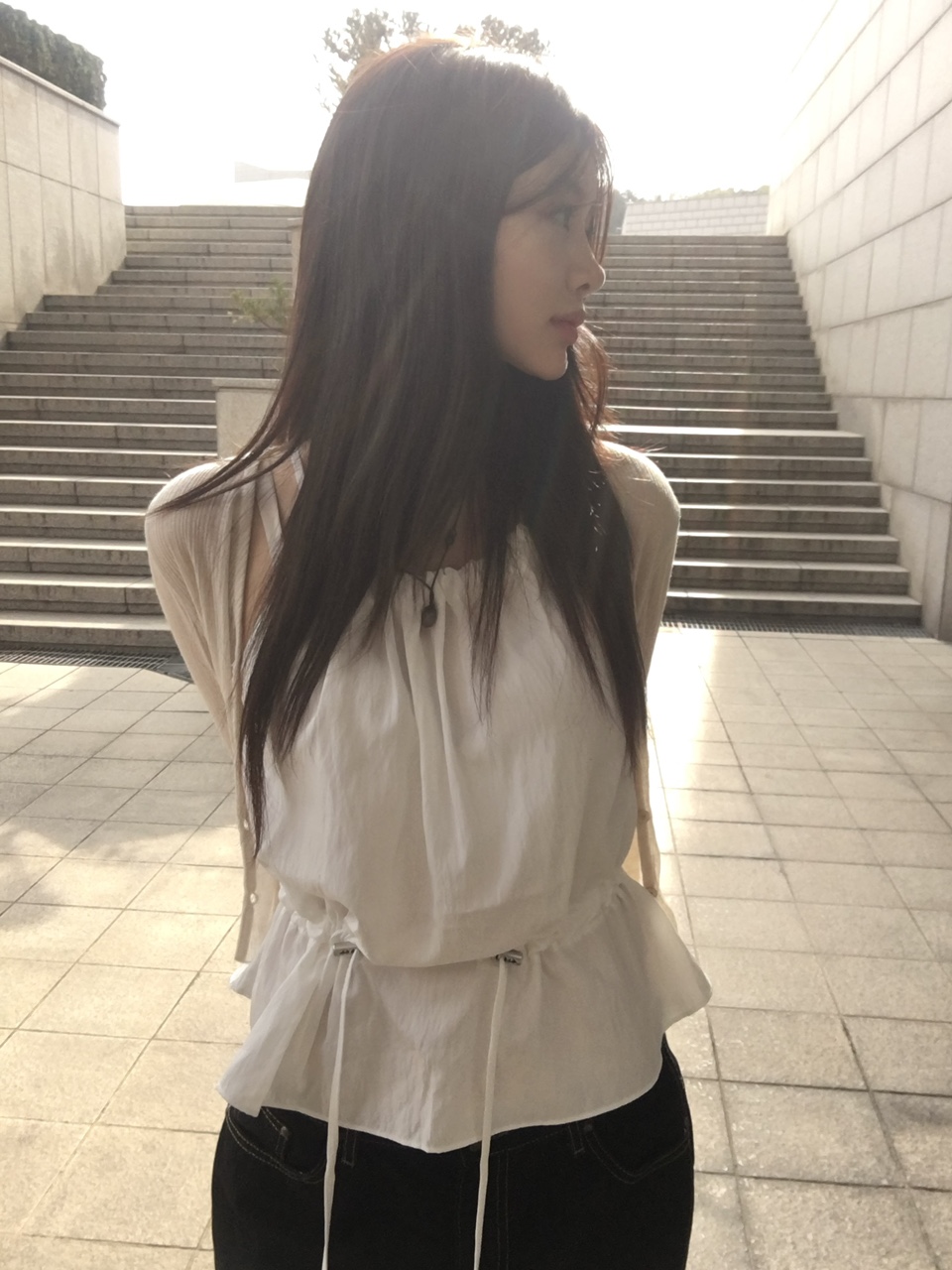 [햇빛가림용🌞💛] 클로버 썸머 후들 시스루 가디건 (6color) 상세 이미지 20