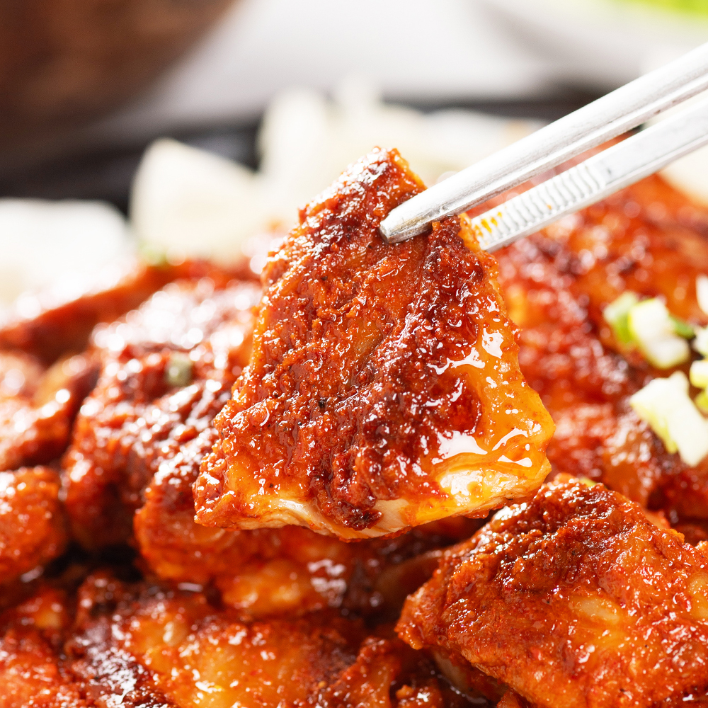 순살 닭갈비 500g 춘천식닭갈비 캠핑음식