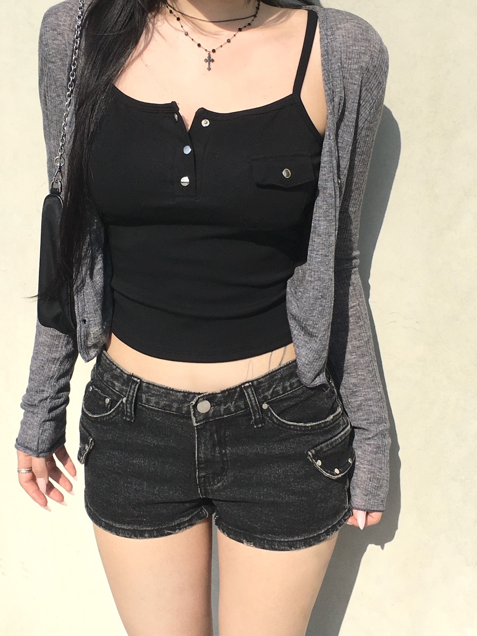 [햇빛가림용🌞💛] 클로버 썸머 후들 시스루 가디건 (6color) 상세 이미지 71