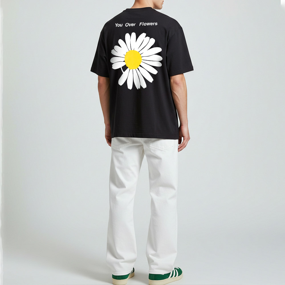 앤드류포맨 5부오버핏 오버플라워 반팔티 이미지 7
