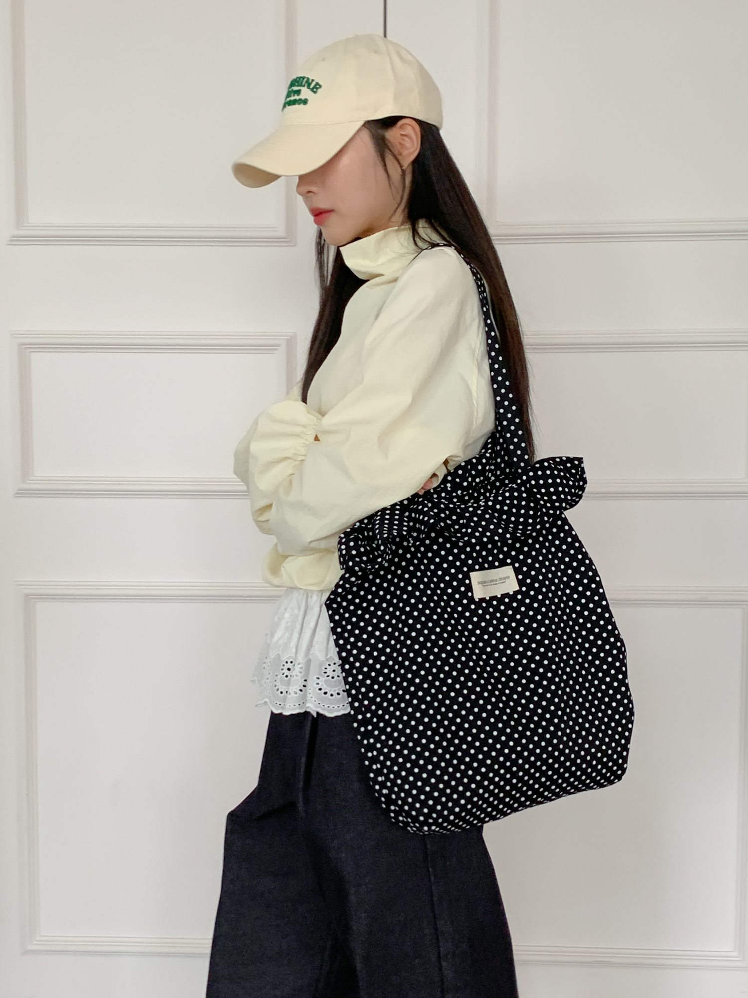 [소두핏] 선샤인 레터링 자수 데일리 볼캡 모자 5color 상세 이미지 22