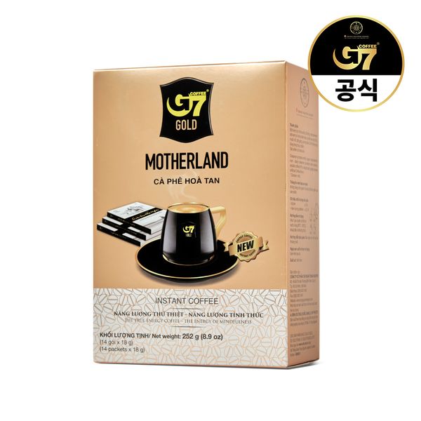 [G7]G7 골드 마더랜드 18g X 14개입 / 프리미엄 라떼 : 보리보리mall