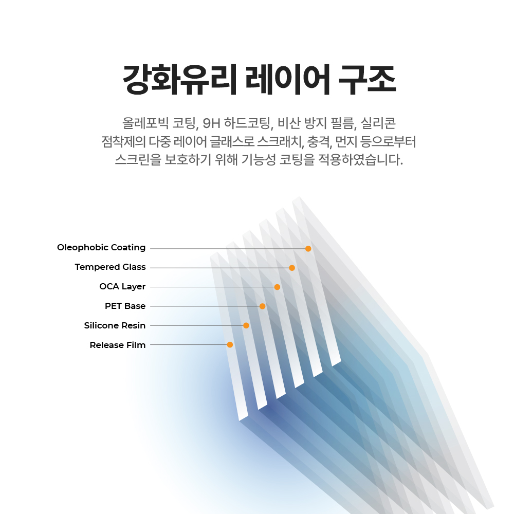 랩씨 9H 풀커버 강화유리 액정보호필름 C-Skin 갤럭시Z 플립7, 2매입 이미지 8