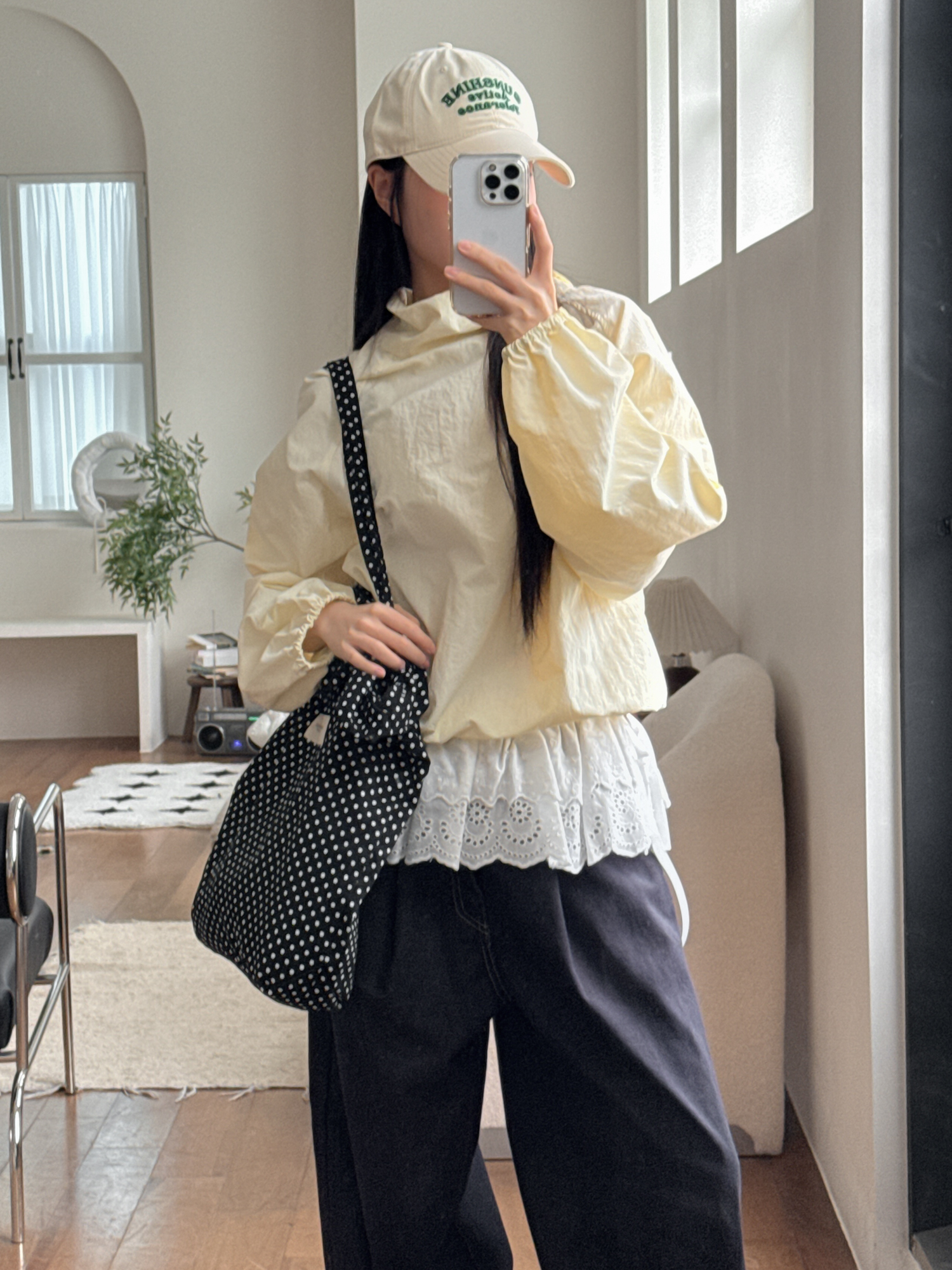 [소두핏] 선샤인 레터링 자수 데일리 볼캡 모자 5color 상세 이미지 19
