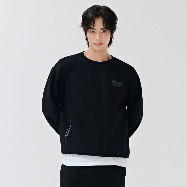 [체이스컬트]남성 레터링 그래픽 맨투맨 티셔츠-DERK5113B03 : 하프클럽mall