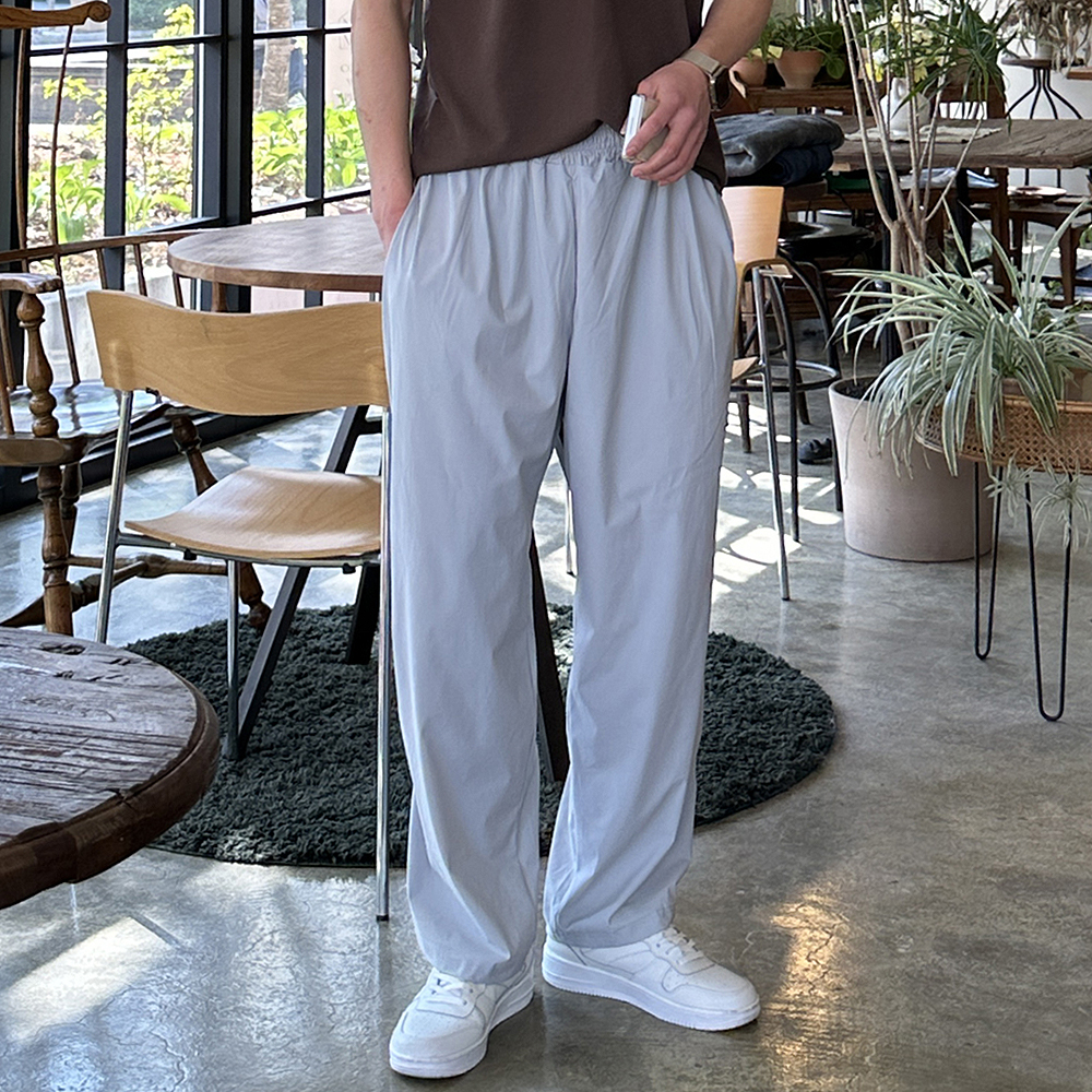 남자냉장고바지 나일론 남자 여름바지 쿨링 아이스 팬츠 - 상세 이미지 2