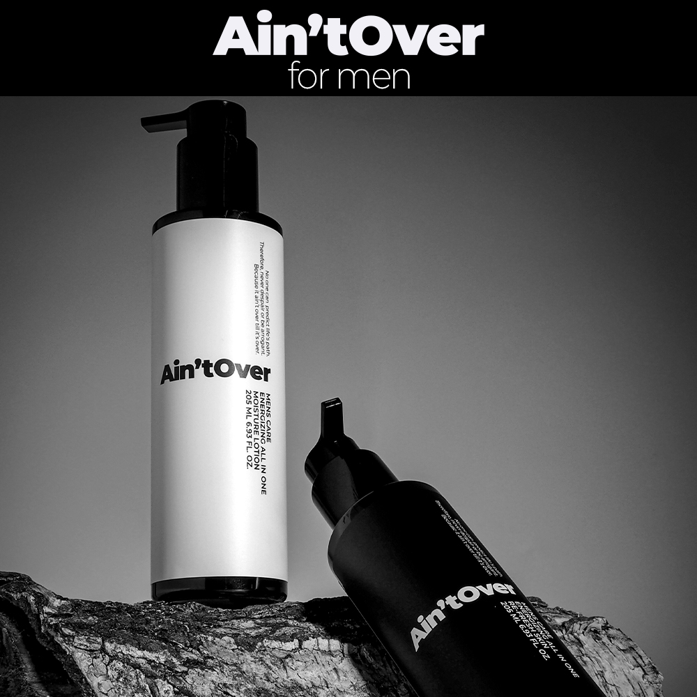 [남성] 에인트오버 에너자이징 올인원 [리프레쉬 스킨 / 모이스춰 로션] [205ml] 진정 각질 모공 피부결정돈 기능성화장품 천연추출물 펩타이드 비타민 복합처방 - 상세 이미지 2