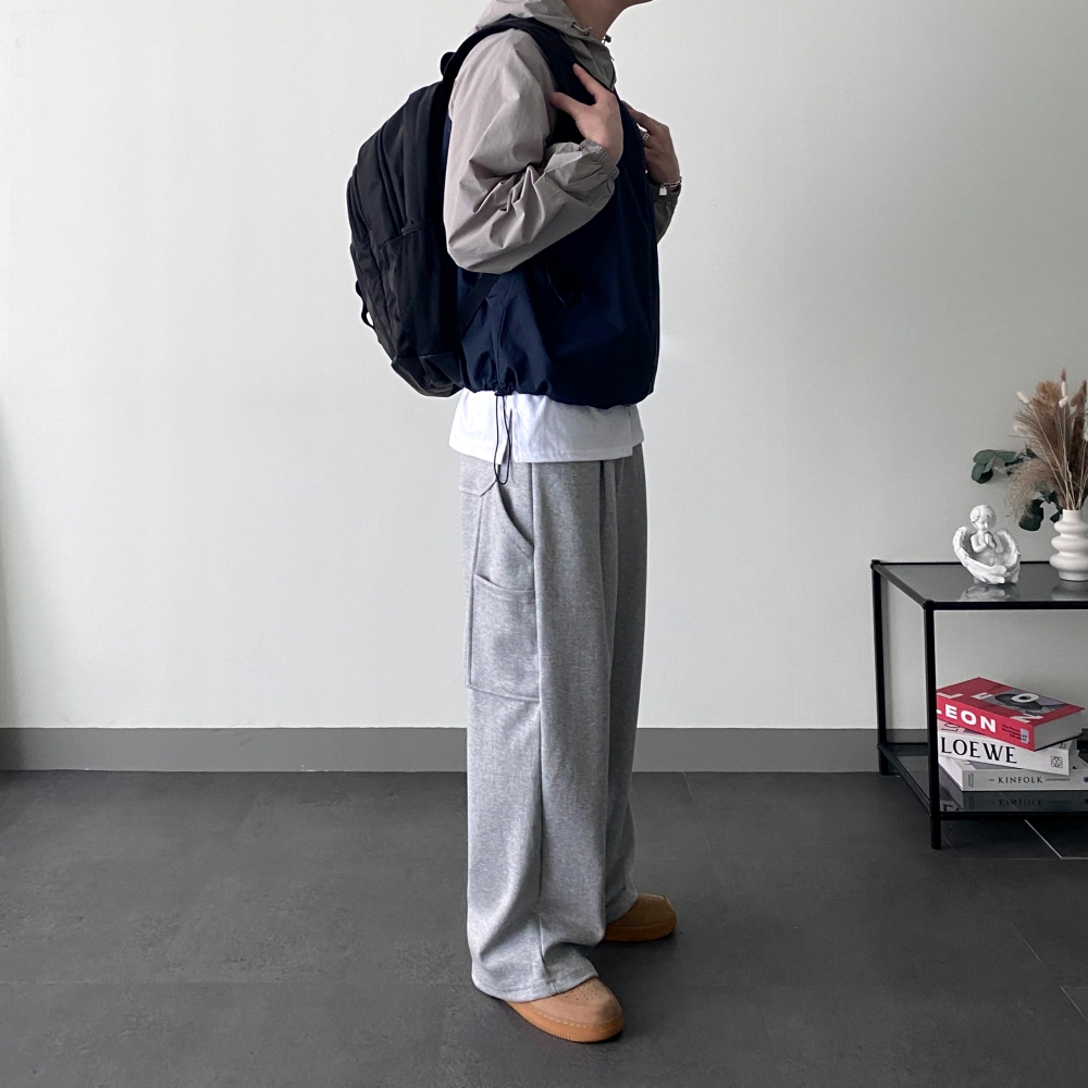 카펜터팬츠 남자와이드팬츠 남자통바지 - 상세 이미지 5