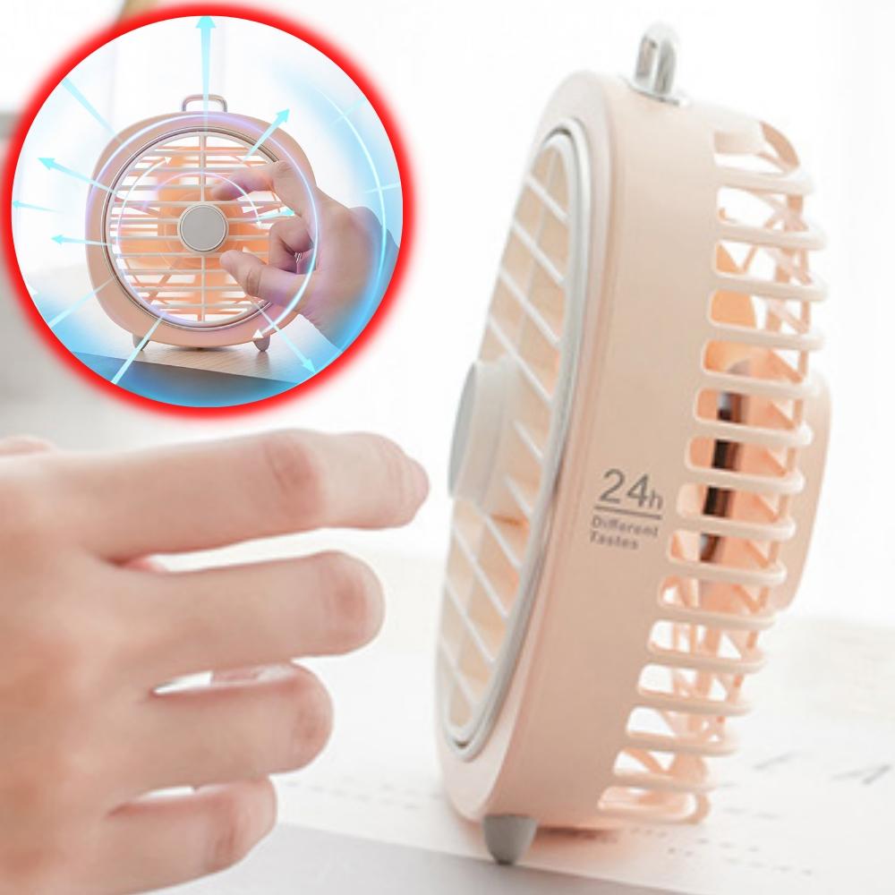 무드등 책상 선풍기 미니 발밑선풍기 캠핑 발선풍기