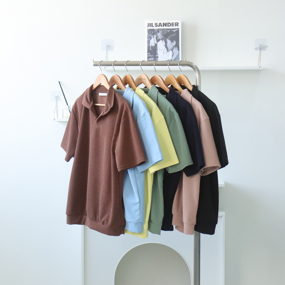 1+1 남자 반팔티 빅사이즈 오버핏 커플 반팔티