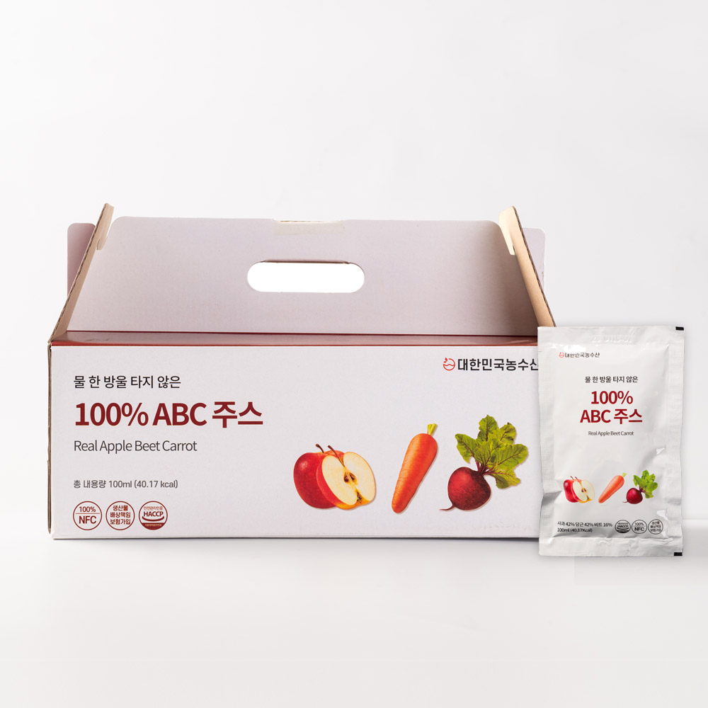 클렌즈주스 abc주스 쥬스 100ml 30포