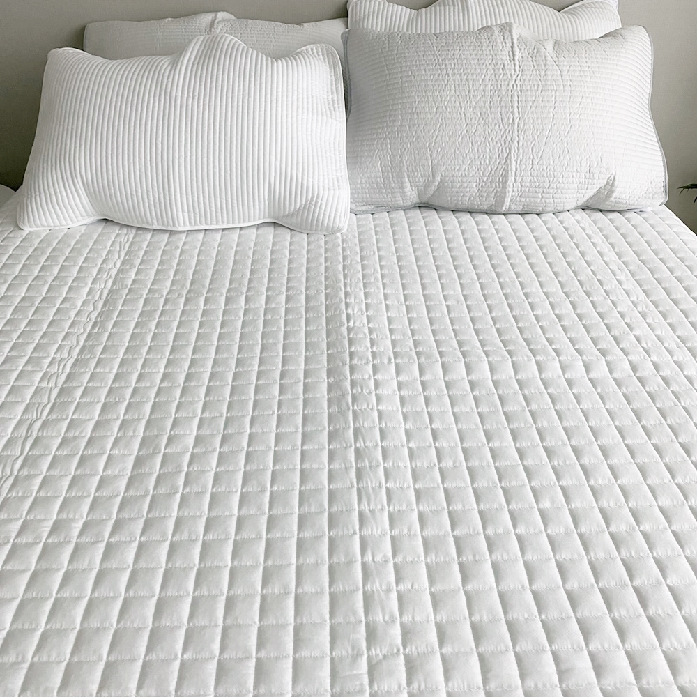 송화침장 듀라론 울트라 냉감패드 여름 슈퍼싱글 침대패드 고정밴드