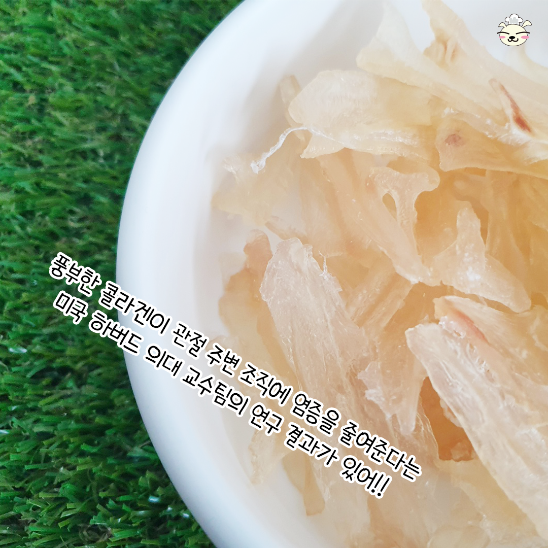 봉구의간식 강아지 고양이 반려견 펫푸드 닭연골 애견 애묘 천연 수제간식 말랑닭오도독 35g - 상세 이미지 5