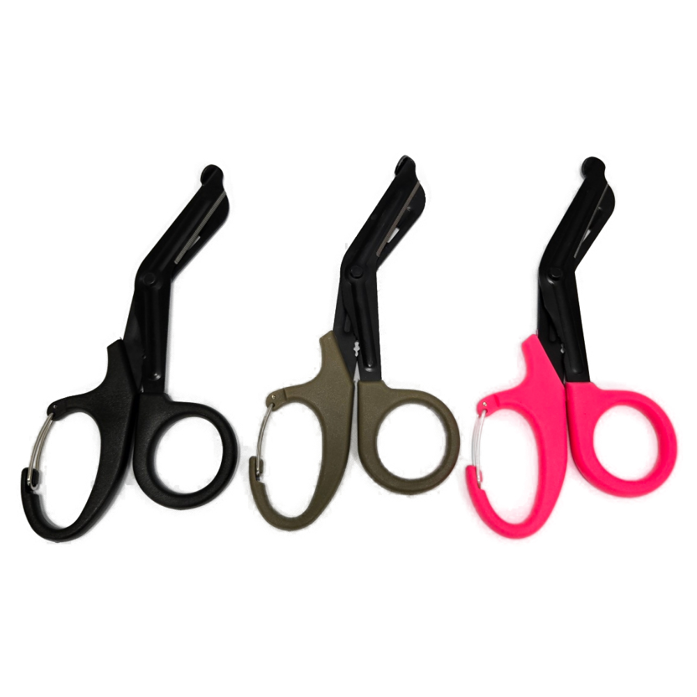 맨사템 키네시올로지 스포츠 근육 테이프 캠핑 등산 카라비너 가위 15cm - 상세 이미지 5