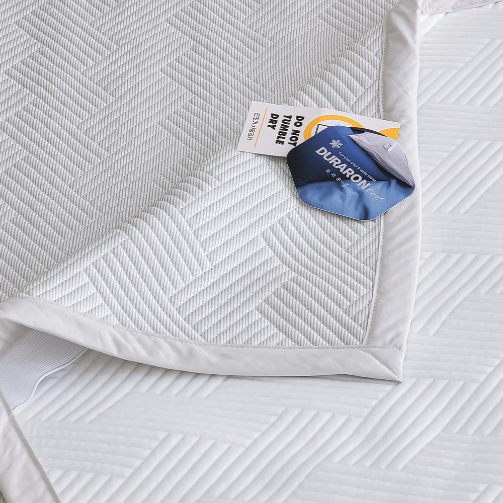 냉감침대패드 투투 듀라론 3중직 고무밴딩 슈퍼싱글 여름침대패드