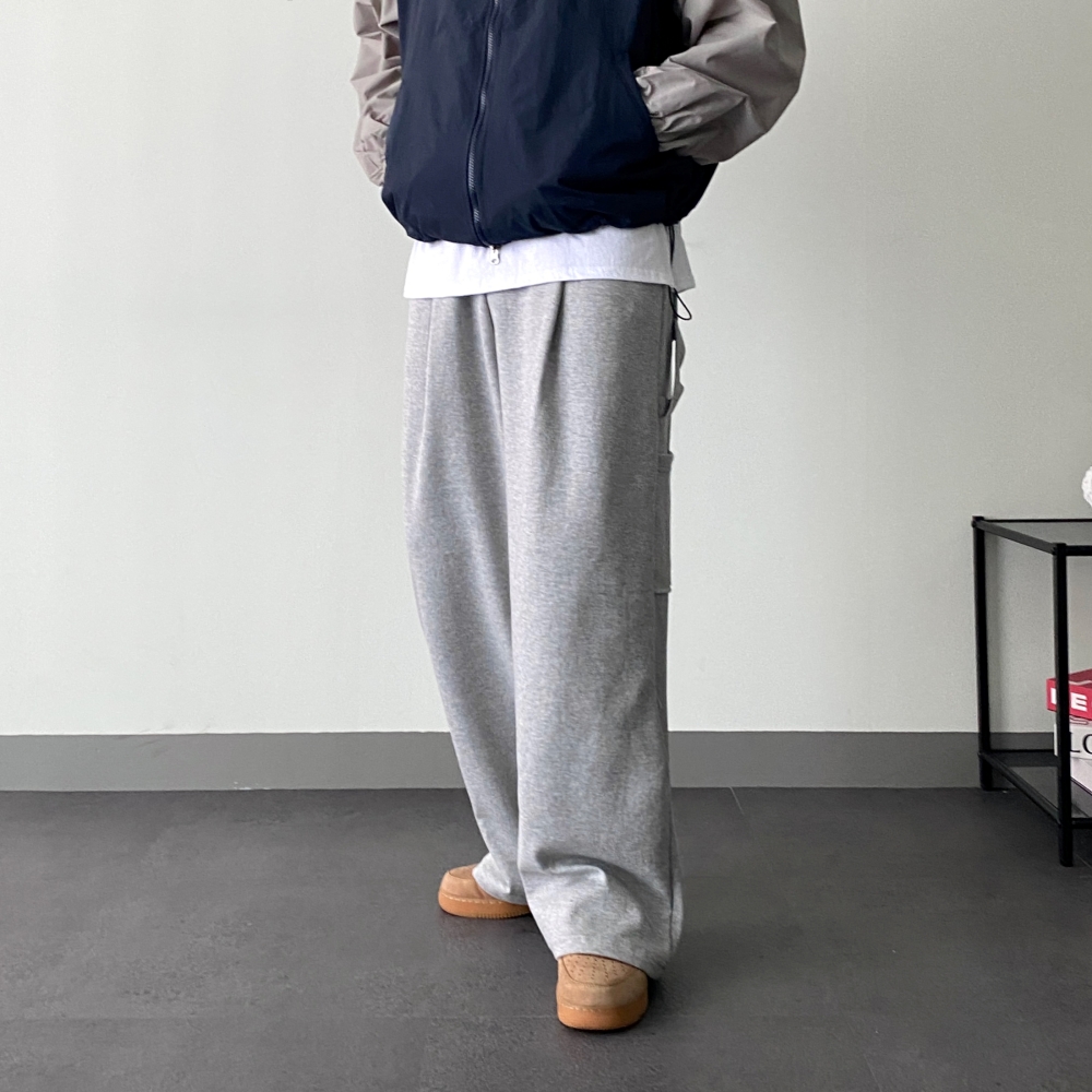 카펜터팬츠 남자와이드팬츠 남자통바지 - 상세 이미지 2