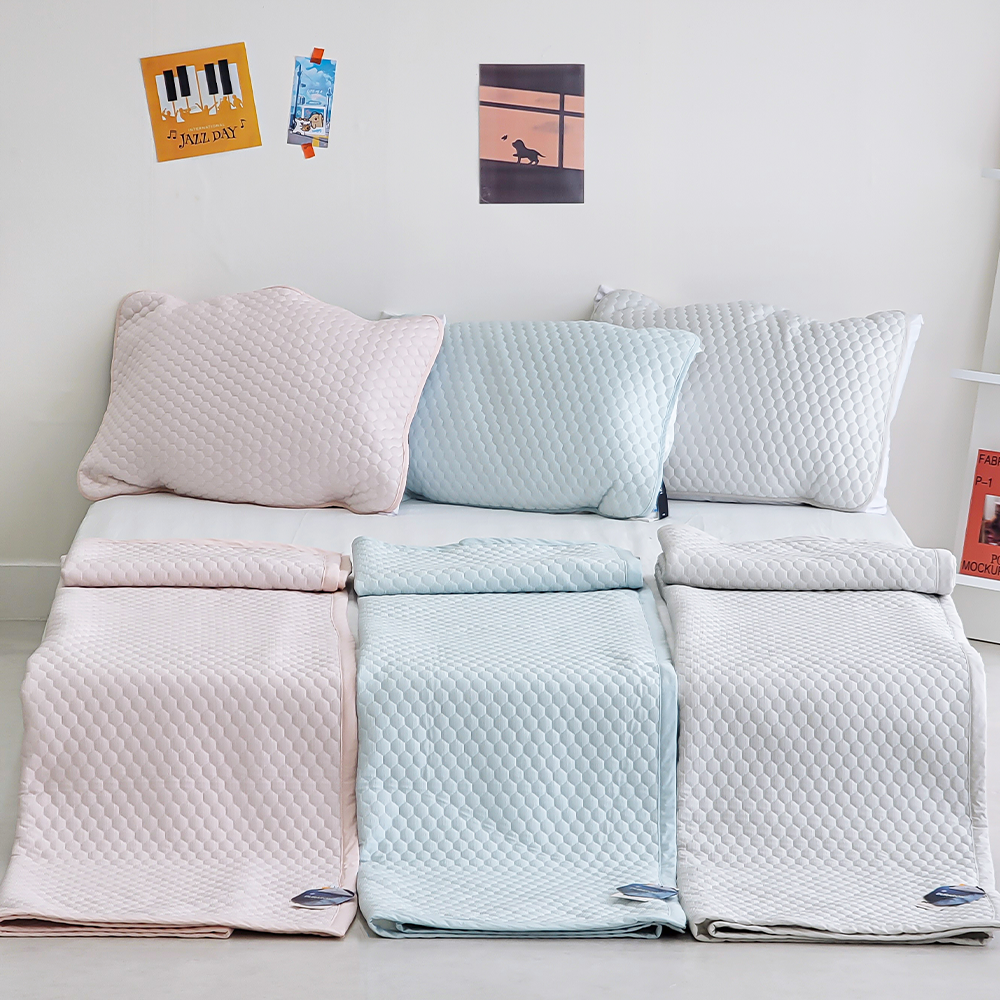 듀라론냉감패드 휴비스 3중직 토리 쿨링 슈퍼싱글 여름패드