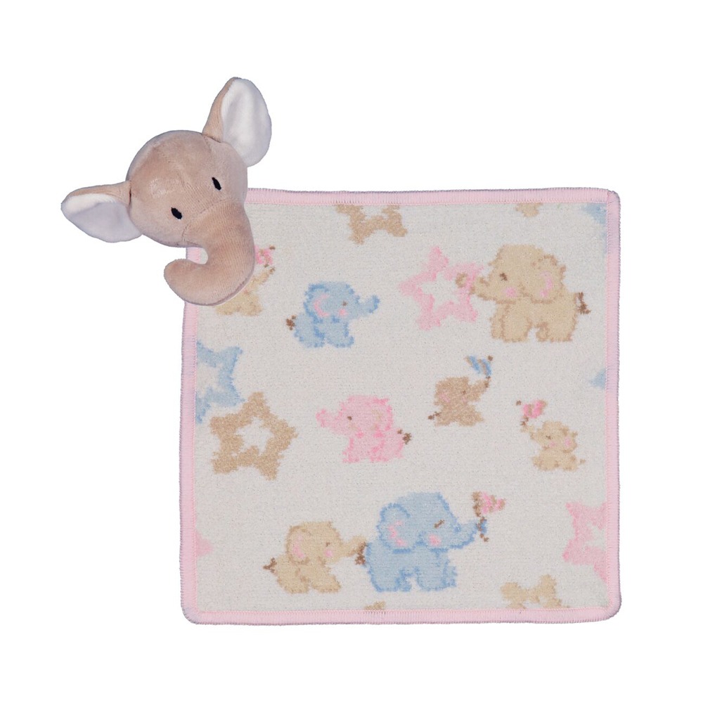 훼이라 타라인형 로즈 25x25cm 독일직수입 먼지없고 부드러운 프리미엄 아기손수건