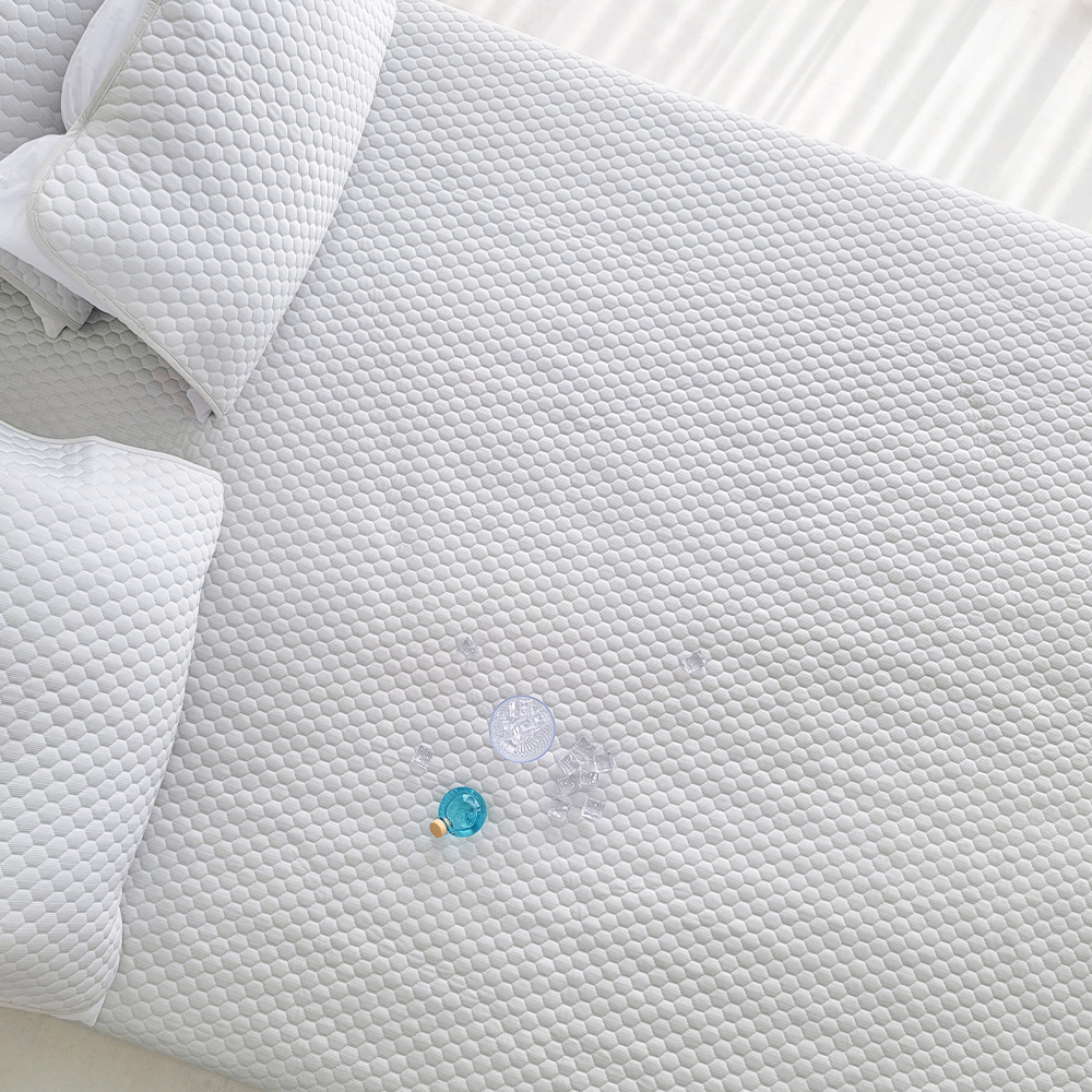 듀라론냉감패드 휴비스 3중직 토리 쿨링 슈퍼싱글 여름패드