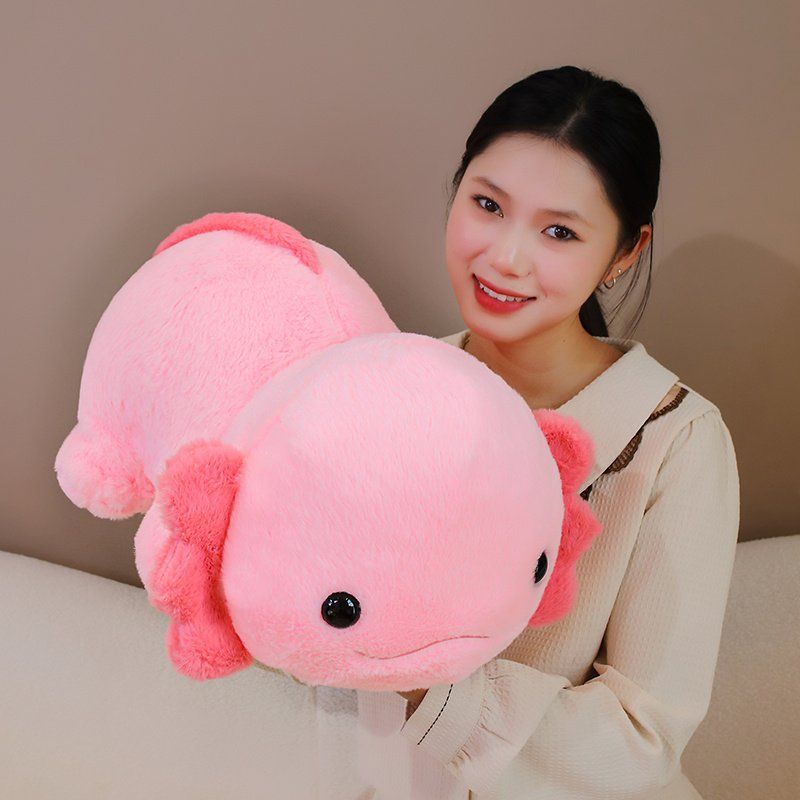 귀여운 우파루파 도롱뇽 애착 애완 동물 인형 선물 - 상세 이미지 2