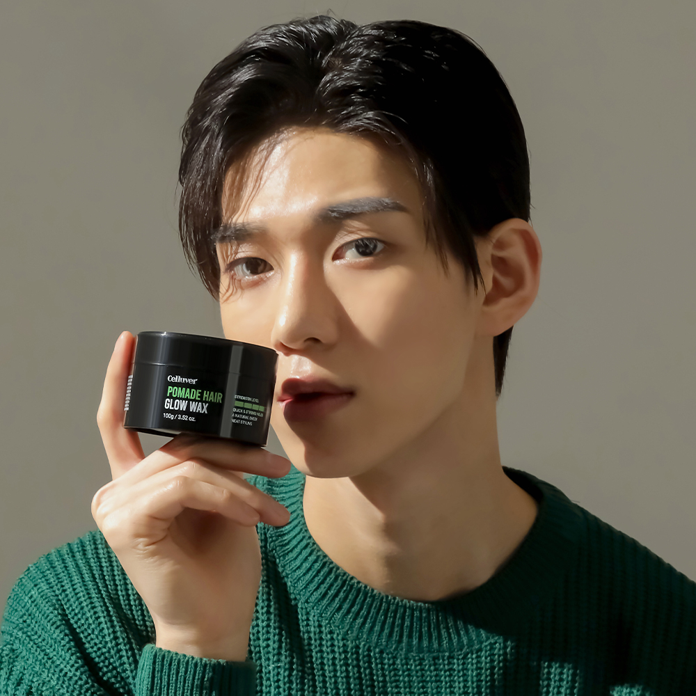 셀러버 글로우 포마드왁스 남성용 헤어 왁스 남자스타일링 100g 세정력좋은 저자극 - 상세 이미지 2