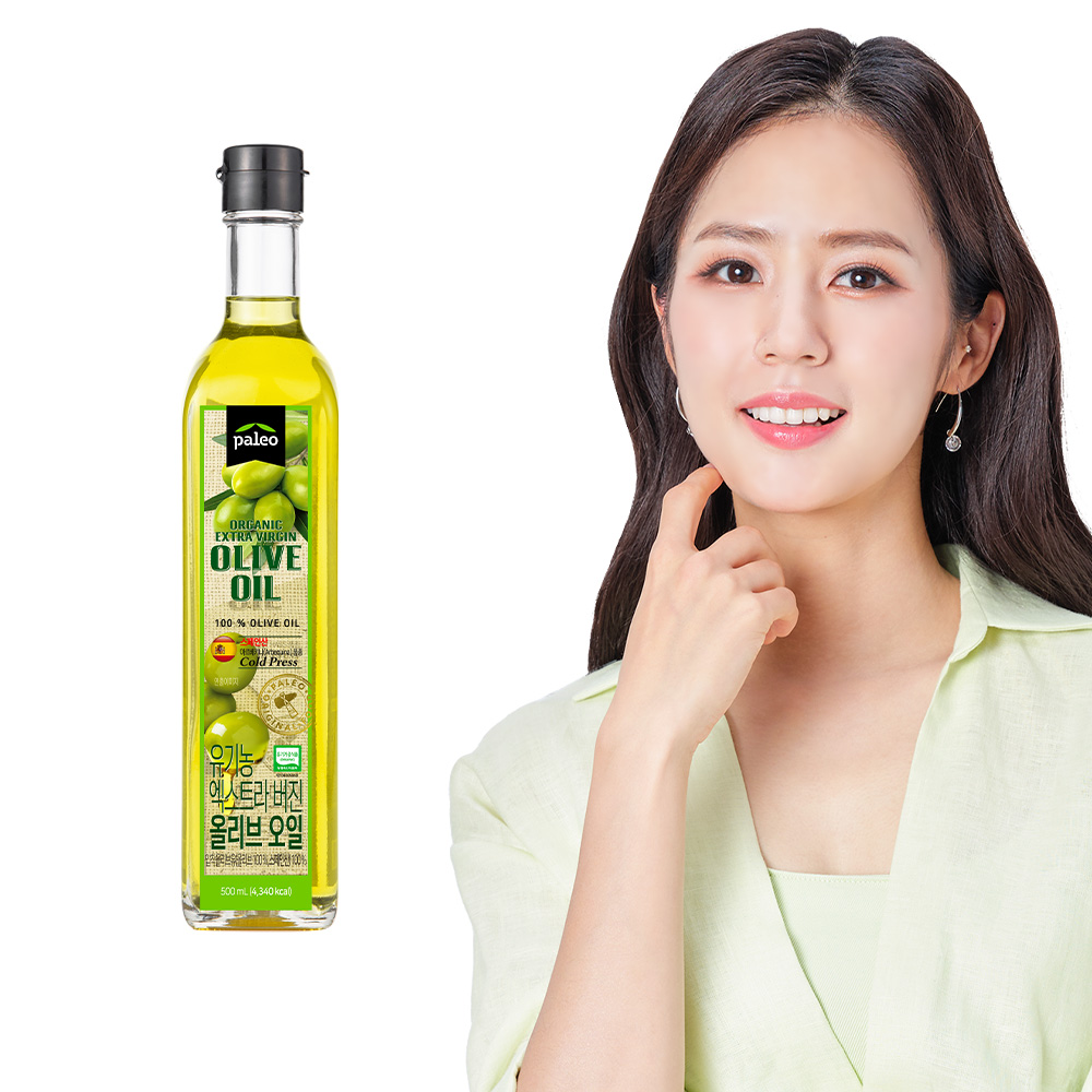 팔레오 유기농 엑스트라버진 올리브오일 500ml, 1개 - 상품 이미지