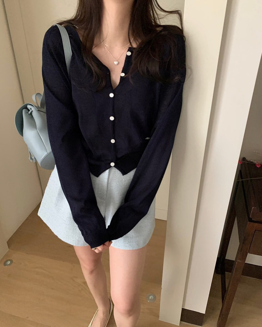 [💙여름가디건] 프리티영띵 루즈 린넨 얇은 살안타 가디건 5color 상세 이미지 11
