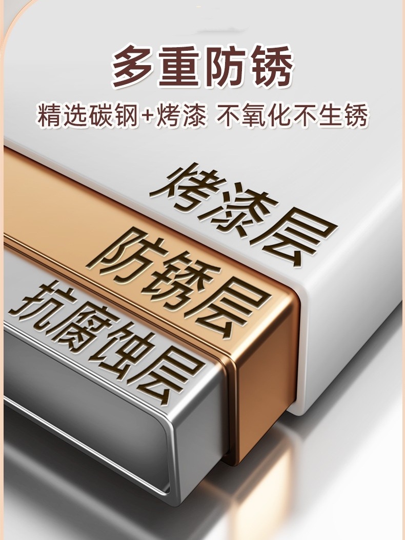 뚜껑있는 식기건조대 2단 건조대 싱크대 보관함 찬장 흰색 플립 냄비뚜껑+젓가락 - 상세 이미지 5
