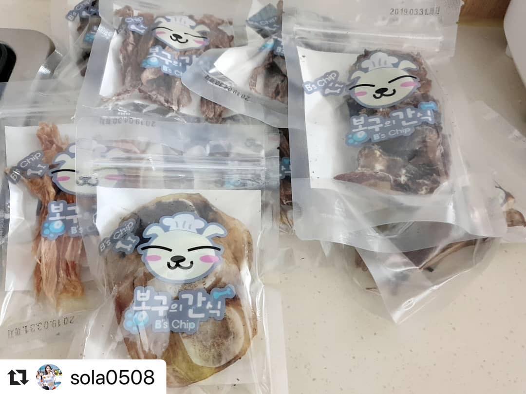 봉구의간식 강아지 반려견 애견 개껌 천연 보양식 수제간식 우족껌 70g 이미지 7