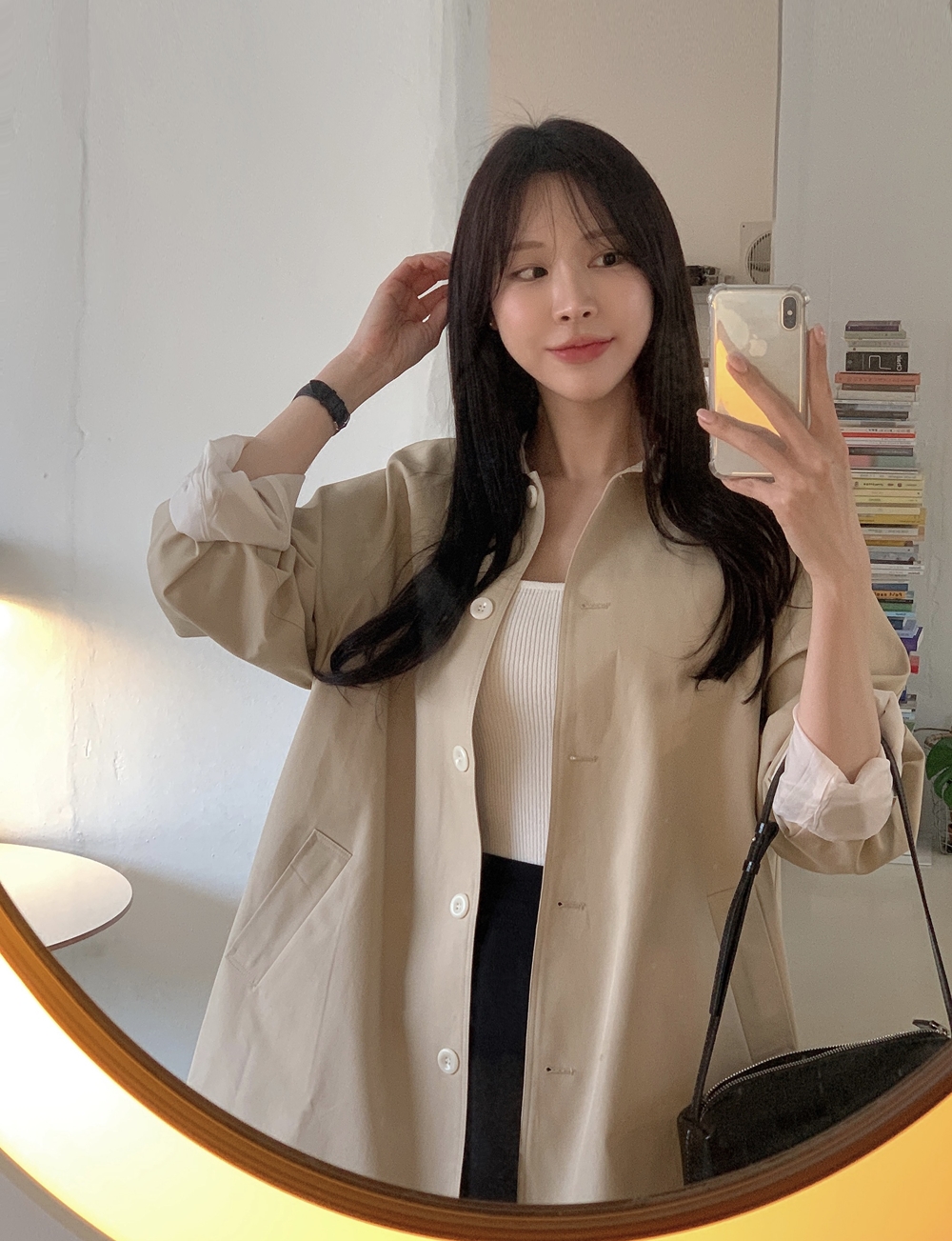 코스 하프 트렌치 코트 자켓 상세 이미지 28