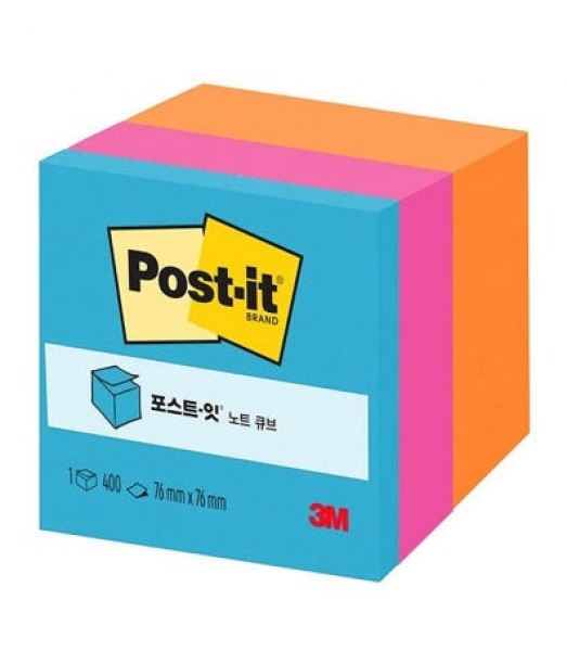 3M 포스트잇 큐브노트 2053-ELT 400매 - 상품 이미지