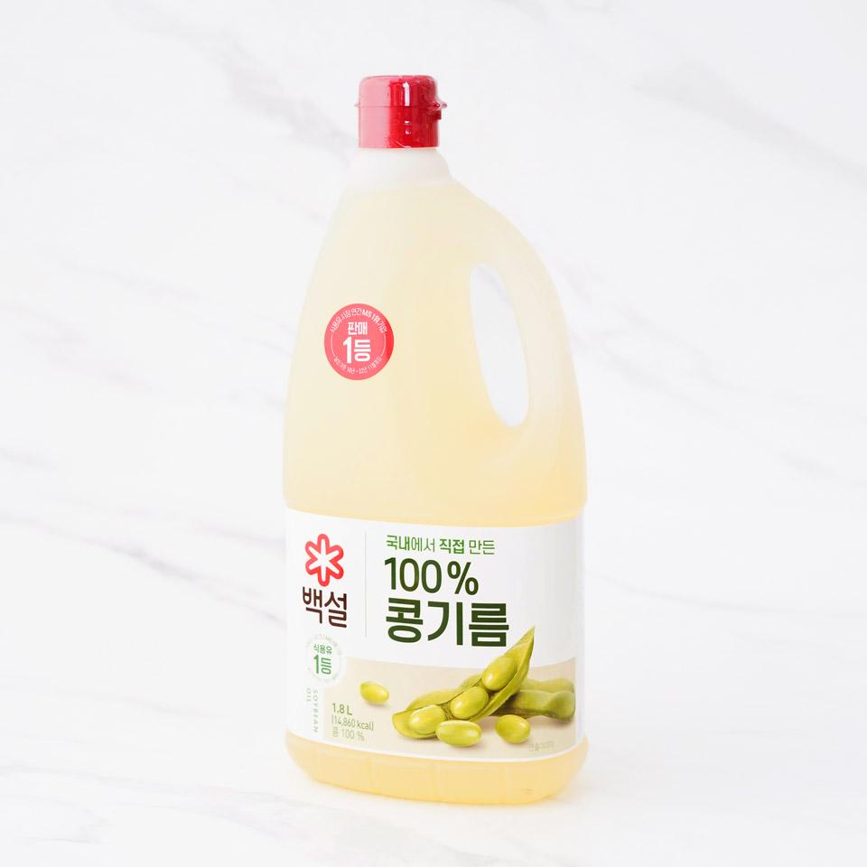 메가마트 CJ 백설 100% 콩기름 1.8L - 상세 이미지 2