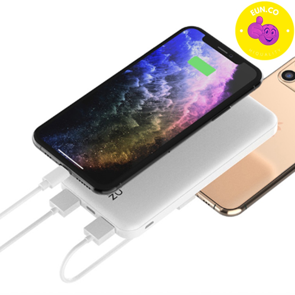10000mAh 휴대용배터리 여행용 듀얼 고속 충전 과충전방지 - 상품 이미지