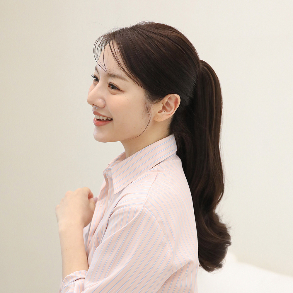 포니테일가발 달비 집게가발 롱레이어드 S컬 - 상세 이미지 5