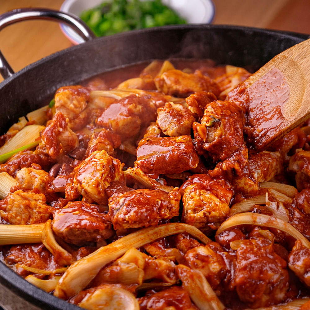 순살 닭갈비 500g 춘천식닭갈비 캠핑음식