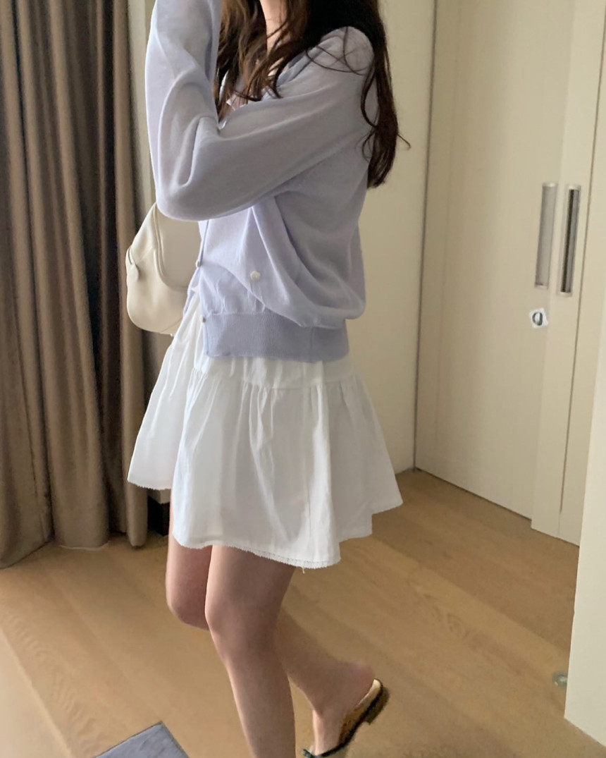 [💙여름가디건] 프리티영띵 루즈 린넨 얇은 살안타 가디건 5color 상세 이미지 18