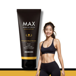 아쿠아쿨 맥스 리커버리 발열크림 80mg 웜업 슬리밍 솔직 후기 | 피부 타입별 분석 - 상품 이미지 1