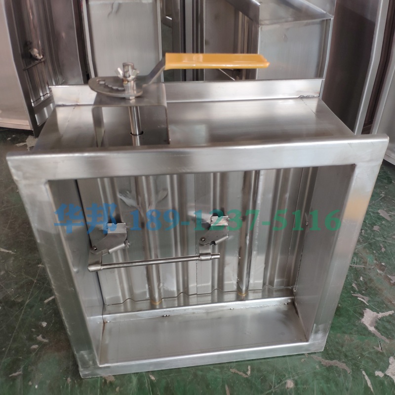 에어댐퍼 공기 덕트 공압 방화 공조기 자바라 제연기 아연도금 200mm 1개 - 상세 이미지 5