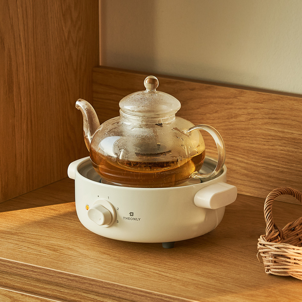 디온리 올스텐 4in1 분리형 계란찜기 멀티쿠커 전골냄비 전기그릴 라면포트 NJM221CW