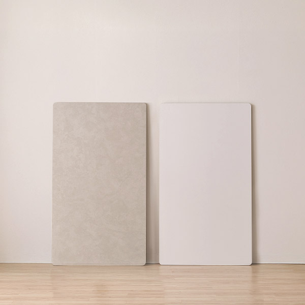 스칸디아 포세린 12T 통세라믹 식탁 테이블 상판 교체(스몰라운드 1400 사이즈)