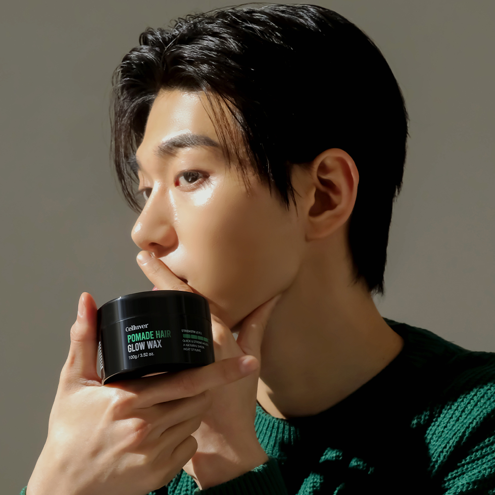 셀러버 글로우 포마드왁스 남성용 헤어 왁스 남자스타일링 100g 세정력좋은 저자극 - 상세 이미지 3