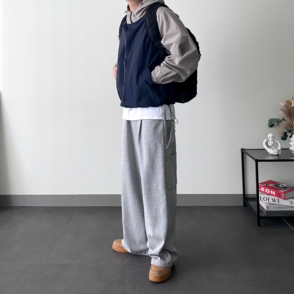 카펜터팬츠 남자와이드팬츠 남자통바지 - 상세 이미지 4