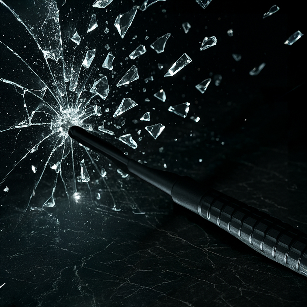 프롬아떼 1+1 휴대용 여성호신용품 3단봉 삼단봉 호신봉 호신용 진압봉 방범 파우치