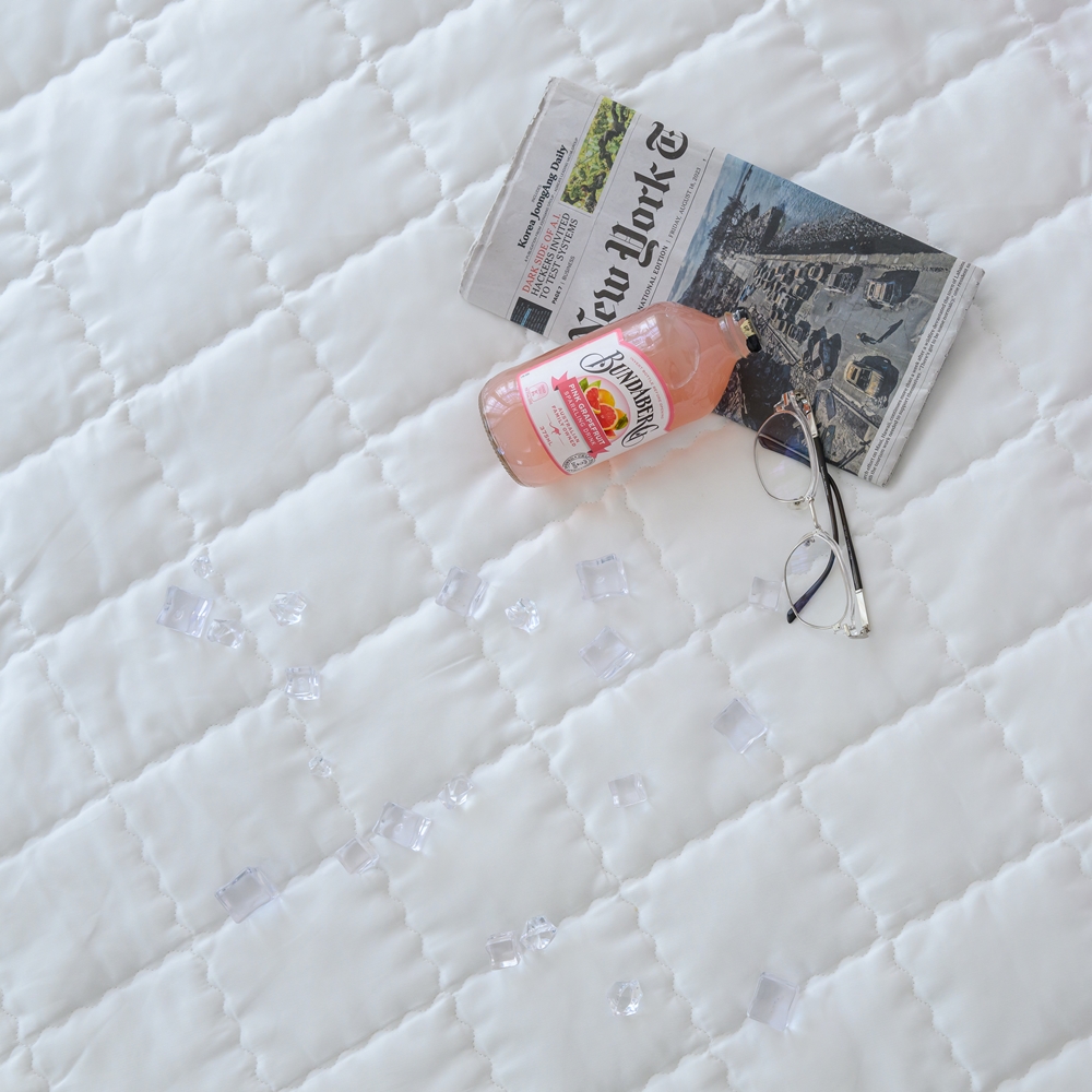 나라데코 듀라론 냉감 퀼팅 화이트 여름 침대 냉감패드 SS