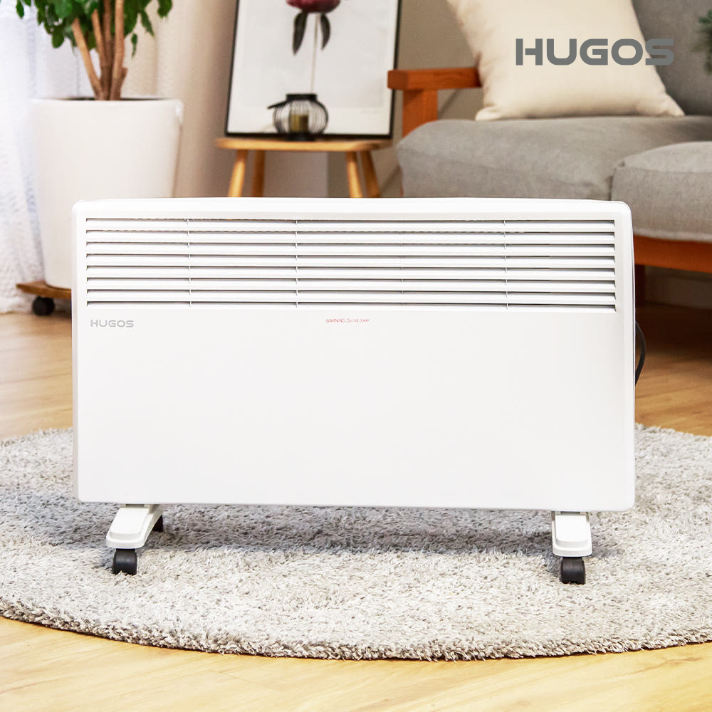 휴고스 전기 컨벡터히터 컨벡션 가정용난로 동파방지 컨벡션 벽걸이히터 BHA-H200