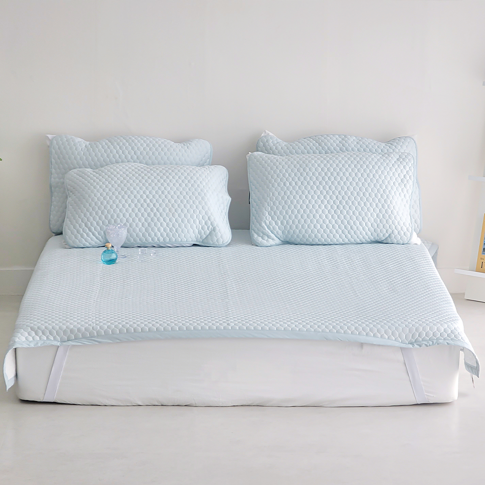 듀라론냉감패드 휴비스 3중직 토리 쿨링 슈퍼싱글 여름패드